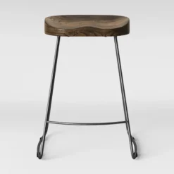 Hull Low Back Wood/Metal Counter Height Barstool - Threshold™ 13 Hull Low Back Wood/Metal Counter Height Barstool - Threshold™ -Living Room Furniture Store GUEST 040349e4 7c2c 4c7a 9366 ac2e6b508b93