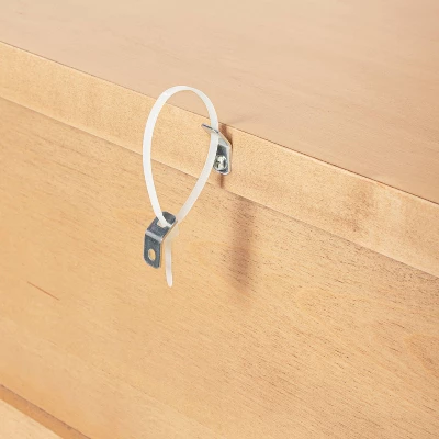 Palmdale Woven Drawer Console Natural - Threshold™ Designed With Studio McGee 6 Palmdale Woven Drawer Console Natural - Threshold™ Designed With Studio McGee - Image 4