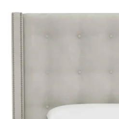 Nail Button Tufted Wingback Velvet Headboard - Skyline Furniture -Living Room Furniture Store GUEST 085b147e 03de 4036 96e1 61bc3b10fa21