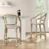 Parksley Rattan And Woven Counter Height Barstool White - Threshold™ -Living Room Furniture Store GUEST 0eebe2e2 8609 4688 a9ee c54ebc99e56e