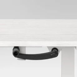 Loring Manual Height Adjustable Standing Desk White - Threshold™ -Living Room Furniture Store GUEST 12e26690 e7ed 48d4 a56d 06228638b8dc
