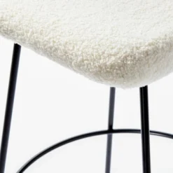 Clarkston Metal Counter Height Barstool With Upholstered Seat - Threshold™ Designed With Studio McGee -Living Room Furniture Store GUEST 14b37b5d 5b93 45d8 9f79 28433ce7f901