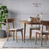 Astrid Mid-Century Round Extendable Dining Table - Threshold™ -Living Room Furniture Store GUEST 1898f461 c569 44f1 a292 7a8c93fb1ac3