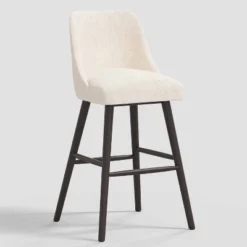 Geller Modern Counter Height Barstool In Linen - Threshold™ -Living Room Furniture Store GUEST 1a267a49 7c41 4341 b5e7 83a8684a5877
