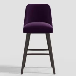 Geller Modern Counter Height Barstool Velvet - Threshold™ -Living Room Furniture Store GUEST 1cdfb774 7bd2 4574 a338 d0aacb723f70