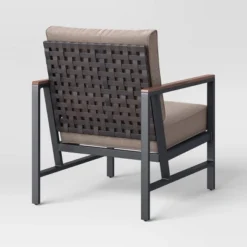 Oak Park 3pc Patio Chat Set - Threshold™ -Living Room Furniture Store GUEST 20115805 8a54 40db 8613 11dc096509d6