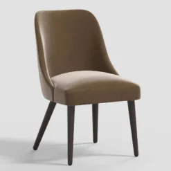 Geller Modern Dining Chair In Shiny Velvet Mystere - Threshold™ -Living Room Furniture Store GUEST 2369bae7 56ac 4476 907a bffe87efe6d3