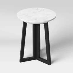 Altavista Round Marble End Table White - Threshold™ 7 Altavista Round Marble End Table White - Threshold™ -Living Room Furniture Store GUEST 2758c8eb 8d8e 4972 8d46 eafeb11b9283