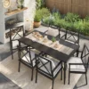 2pc Searsburg Aluminum Outdoor Patio Dining Chairs Arm Chairs Black - Threshold™ -Living Room Furniture Store GUEST 2bc7f925 f26d 47f8 aa71 d39cc9460e60 1