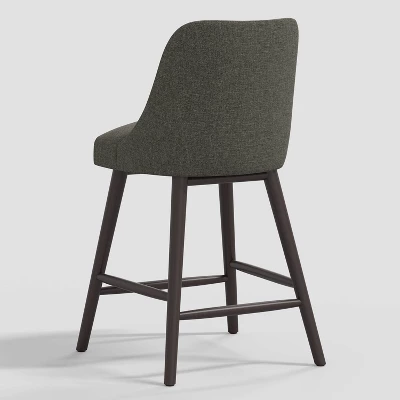 Geller Counter Height Barstool In Textured Linen - Threshold™ 6 Geller Counter Height Barstool In Textured Linen - Threshold™ - Image 4