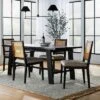 Oak Park Cane Dining Chair Black - Threshold™ Designed With Studio McGee -Living Room Furniture Store GUEST 33ee22f9 b508 4b41 8ee6 a5528db337cc
