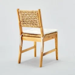 2pk Temescal Valley Wood And Woven Dining Chairs With Cushion Cream - Threshold™ Designed With Studio McGee -Living Room Furniture Store GUEST 38d690c4 7a20 4fcd 9fd7 68f7f98e23c3