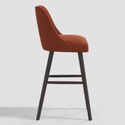 Geller Modern Counter Height Barstool Velvet - Threshold™ -Living Room Furniture Store GUEST 396722ae 0f4e 4c16 9586 7cbf76a10933