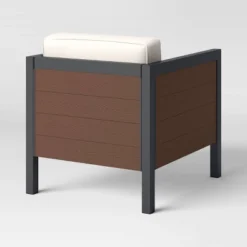 Bryant 2pk Faux Wood Patio Club Chairs - Gray/Natural - Threshold™ -Living Room Furniture Store GUEST 3d6e47d2 8f8a 44a8 af8d 36a2e7e70323