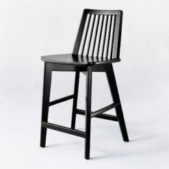 Linden Modified Windsor Wood Counter Height Barstool - Threshold™ Designed With Studio McGee -Living Room Furniture Store GUEST 3fda3172 f988 4187 9231 f1d74293e6cb