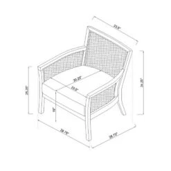 Laconia Caned Accent Chair Beige - Threshold™ -Living Room Furniture Store GUEST 42d58842 be56 4bf4 b041 79bd4ed50b40