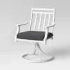 2pc Fairmont Metal Rocking Outdoor Patio Dining Chairs Swivel Chairs Charcoal - Threshold™ -Living Room Furniture Store GUEST 4a632cdb f176 4b9a a26a 597bf534a94f