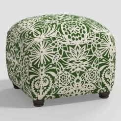 Poppy Ottoman In Damask - Skyline Furniture -Living Room Furniture Store GUEST 4b8b4ed1 8a13 4fb4 a09f 3532b0c02365