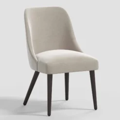 Geller Modern Dining Chair In Shiny Velvet Mystere - Threshold™ -Living Room Furniture Store GUEST 4d9a37b4 7293 42b8 95d6 d16c12e3c341