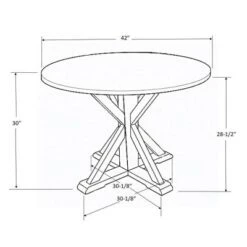 42" Litchfield Round Dining Table - Threshold™ -Living Room Furniture Store GUEST 4e260b1e e098 4c94 aa81 80d76669bb73