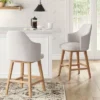 Kinston Swivel Curved Back Upholstered Counter Height Barstool - Threshold™ 1 Kinston Swivel Curved Back Upholstered Counter Height Barstool - Threshold™ -Living Room Furniture Store GUEST 4e729b8a 07a9 4b13 aa6f c92e08251c37
