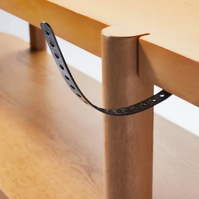 57" Portola Hills 5 Shelf Horizontal Bookcase - Threshold™ Designed With Studio McGee 5 57" Portola Hills 5 Shelf Horizontal Bookcase - Threshold™ Designed With Studio McGee - Image 4