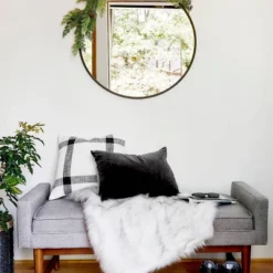 Verken Mid Century Modern Settee Bench - Threshold™ -Living Room Furniture Store GUEST 53e43629 fa4d 4f8e b805 dc6a74a97c71