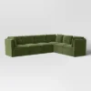 6pc Haven French Seam Modular Sectional Velvet Dark Green - Threshold™ 1 6pc Haven French Seam Modular Sectional Velvet Dark Green - Threshold™ -Living Room Furniture Store GUEST 5644a0f0 586c 4c10 a294 83b895d6fe8c