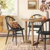 2pk Adwolf Rounded Spindle Dining Chairs Black - Threshold™ -Living Room Furniture Store GUEST 582bc42e 0e82 47fc ba68 526ebcce84ea