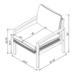 Hallwood Woven Cord Accent Chair Cream - Threshold™ -Living Room Furniture Store GUEST 5d72e9e9 9e2d 4481 ae19 04bc5ebbfe22
