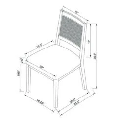 Oak Park Cane Dining Chair Black - Threshold™ Designed With Studio McGee -Living Room Furniture Store GUEST 5e0d79ff e5da 47f6 89c1 777b56e7d3ca