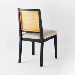 Oak Park Cane Dining Chair Black - Threshold™ Designed With Studio McGee -Living Room Furniture Store GUEST 5e82c568 fb8a 478d 8bf8 4ffd28cbfd2a