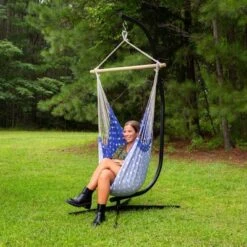 4.25' Cushioned Hammock Chair With Spreader Bar - Threshold™ -Living Room Furniture Store GUEST 5ef66371 17d7 4bda b397 9e060aae9b3d