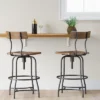 Woodsboro Adjustable Barstool Brown - Threshold™ -Living Room Furniture Store GUEST 62ffbefe 5049 4f75 9c9d e3173ff67d92