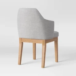 Kinston Curved Back Upholstered Dining Chair - Threshold™ -Living Room Furniture Store GUEST 648f36ae 8a7b 4811 b1c6 b5846b9c3e4b