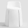 Quin Vanity Chair Twill White - Threshold™ -Living Room Furniture Store GUEST 6e115d3b d0a4 4afb 94f8 dafb90eead5e