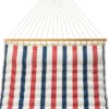 11.5' Pillowtop Outdoor Fabric Hammock Twill Stripe Red/Blue/White - Threshold™ -Living Room Furniture Store GUEST 6e127564 f668 422c b6f9 1ab343550544