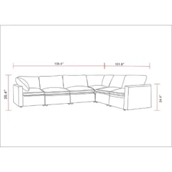 6pc Allandale Modular Sectional Sofa Set - Project 62™ -Living Room Furniture Store GUEST 726a1934 b02b 4ad9 a72b c86219cb5c9d