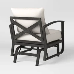 2pc Ryegate Glider Outdoor Patio Chairs, Club Chairs Gray - Threshold™ -Living Room Furniture Store GUEST 73731d60 a0d4 466c bc64 d09859cffa2b