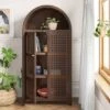Woven Arched Wood Cabinet - Threshold™ -Living Room Furniture Store GUEST 73a55bd1 6a6c 4c44 84d9 6effff9a7fc1