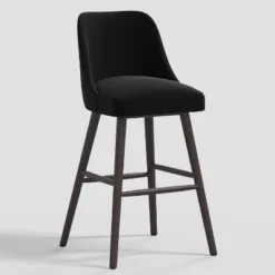 Geller Modern Counter Height Barstool Velvet - Threshold™ -Living Room Furniture Store GUEST 7fb26559 6161 45a2 be56 e5ef57afd3a5