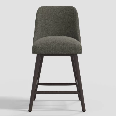 Geller Counter Height Barstool In Textured Linen - Threshold™ 4 Geller Counter Height Barstool In Textured Linen - Threshold™ - Image 2