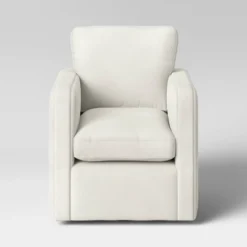 Pinetops Swivel Base Accent Chair - Threshold™ -Living Room Furniture Store GUEST 87809f8b 57c1 4b95 9911 c12284a9baec