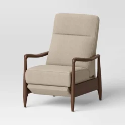 Dusk Mid-Century Wooden Arm Recliner - Threshold™ 16 Dusk Mid-Century Wooden Arm Recliner - Threshold™ -Living Room Furniture Store GUEST 8847a956 a9d1 4f39 9606 b945601b21b9