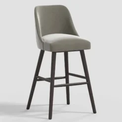 Geller Modern Counter Height Barstool In Shiny Velvet - Threshold™ 20 Geller Modern Counter Height Barstool In Shiny Velvet - Threshold™ -Living Room Furniture Store GUEST 899714a1 1e63 4781 a275 4038bd990047