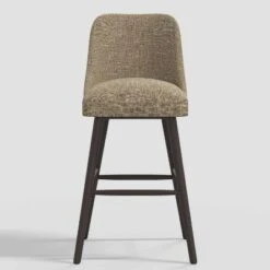 Geller Modern Textured Linen Counter Height Barstool - Threshold™ -Living Room Furniture Store GUEST 8eda10fe bf92 4793 a272 80b8e92a6049