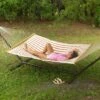 13' Pillowtop Outdoor Fabric Hammock With Spreader Bar Striped - Threshold™ -Living Room Furniture Store GUEST 8fdd4ff6 8406 4c99 a8b1 7f6b2a9204f2
