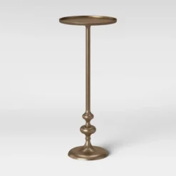 Londonberry Turned Accent Table Brass - Threshold™ -Living Room Furniture Store GUEST 9015dc52 48a8 4cd2 9191 c3c1cce8e7c2