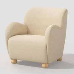 Rumi Armchair In Linen - Threshold™ -Living Room Furniture Store GUEST 9023c513 158a 4f5b a5bf a082f73626d8