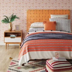 Touraco Nightstand White/Brown - Threshold™ -Living Room Furniture Store GUEST 97cf6a74 bee5 47a7 b1e8 b6f5c2fdf421